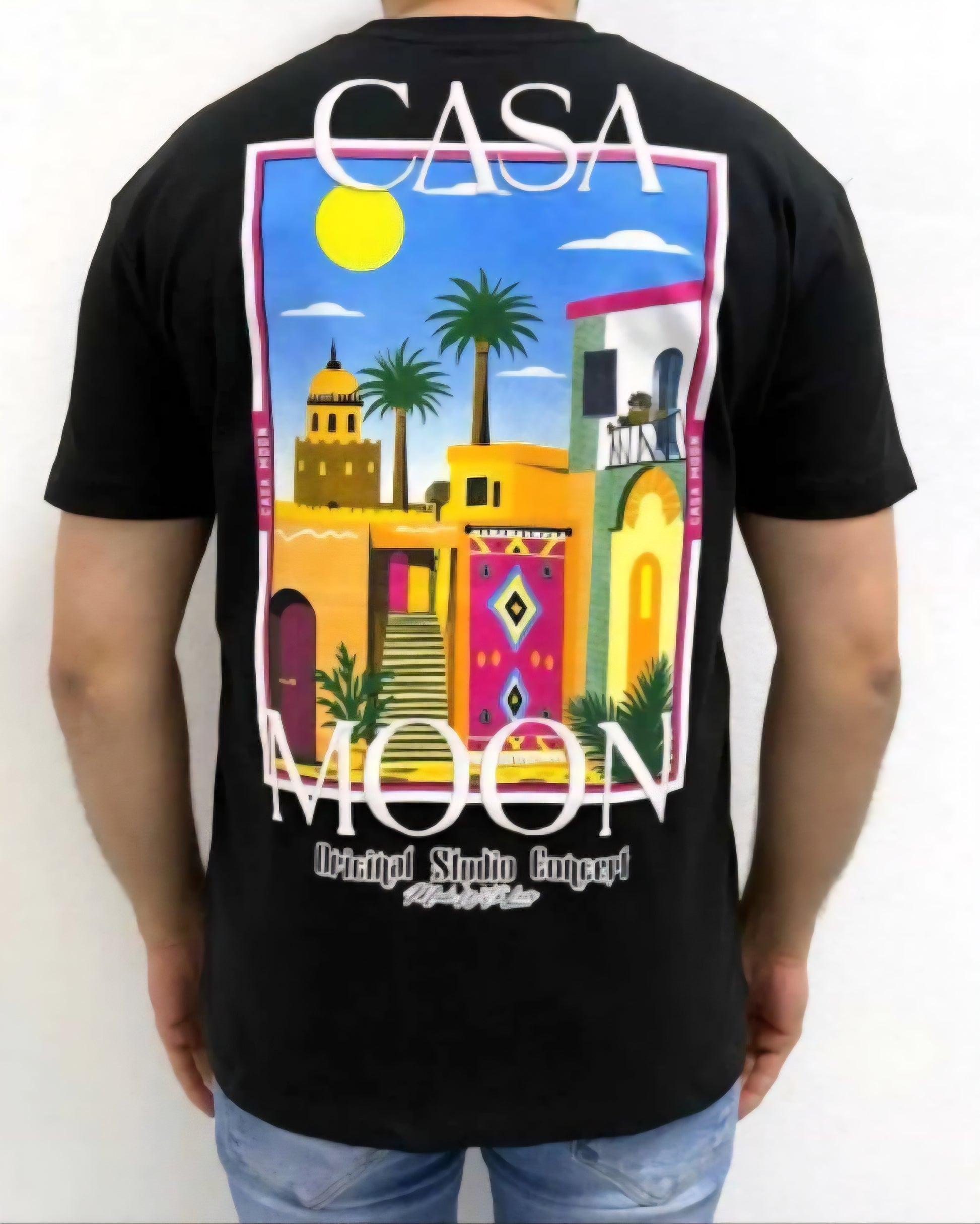 T-shirt “CASA MOON” – Esthétique orientale & vibes artistiques