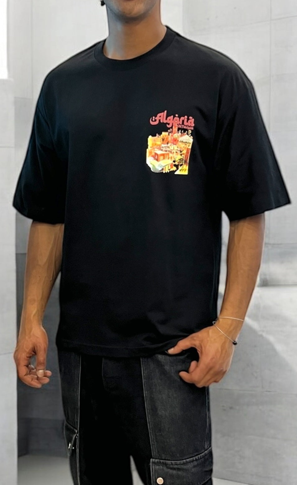 T-shirt “Algéria – Off The System” – Vibe urbaine & héritage culturel