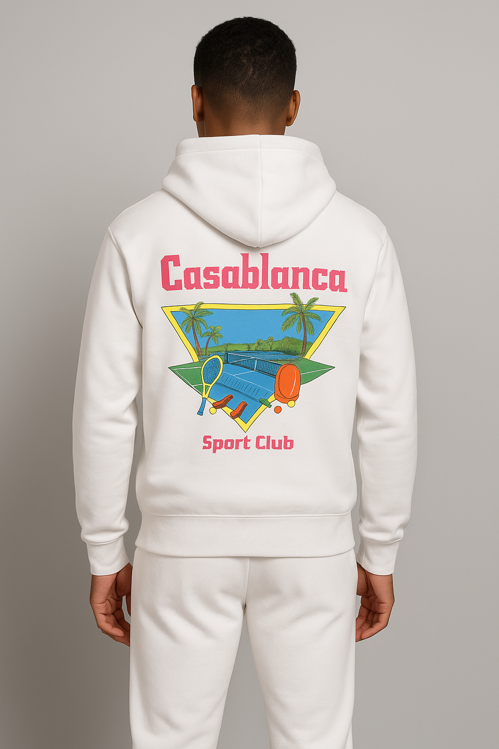 Hoodie "Casablanca Sport Club"